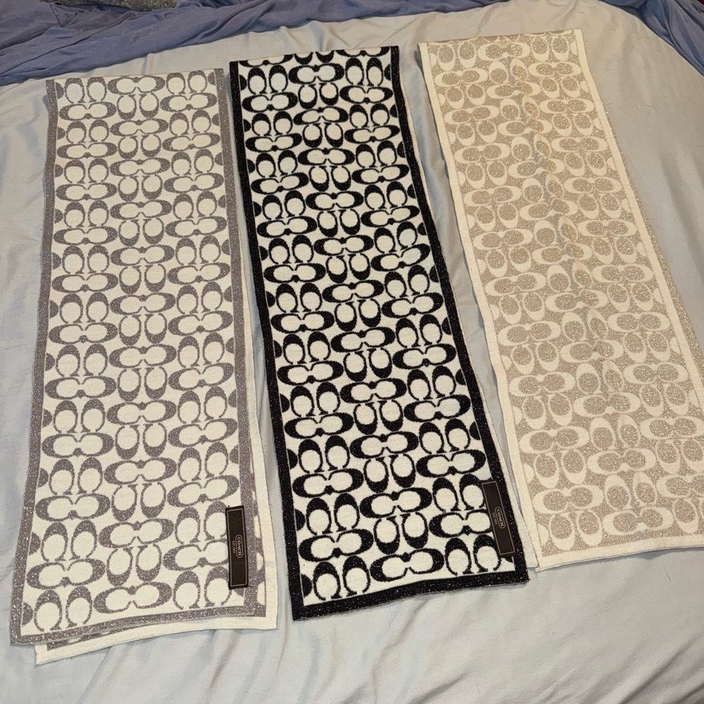 Coach Signature Pattern Scarves